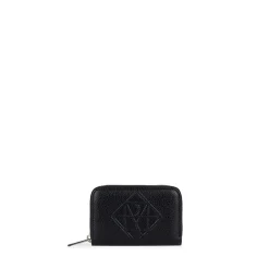 Le Megan - Portefeuille en cuir vegan noir