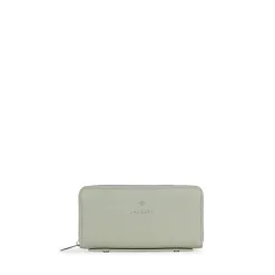 Le Meli - Portefeuille en cuir vegan sage