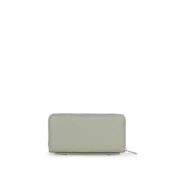 Le Meli - Portefeuille en cuir vegan sage
