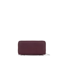Le Meli - Portefeuille en cuir vegan cabernet