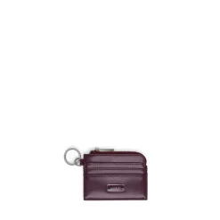 Le Melody - Porte-cartes en cuir vegan cabernet