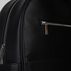 Le Miles - Sac à dos en cuir vegan noir