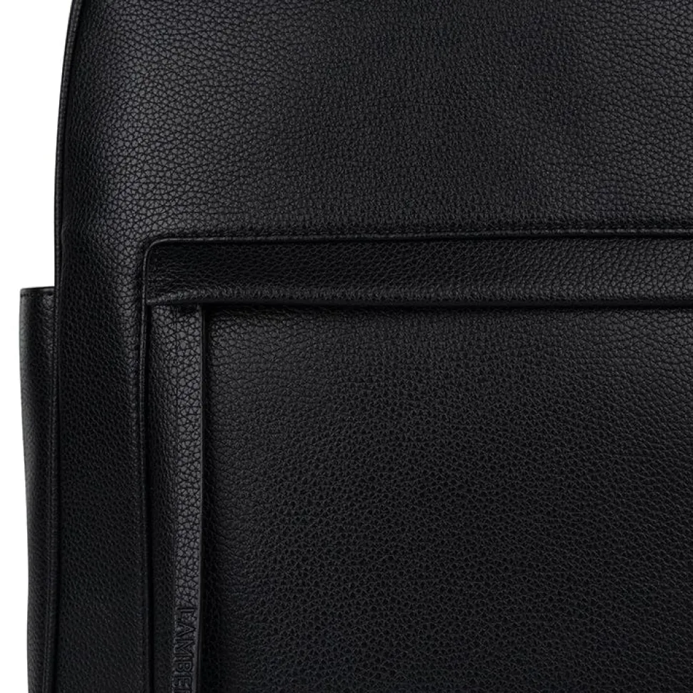 Le Miles - Sac à dos en cuir vegan noir