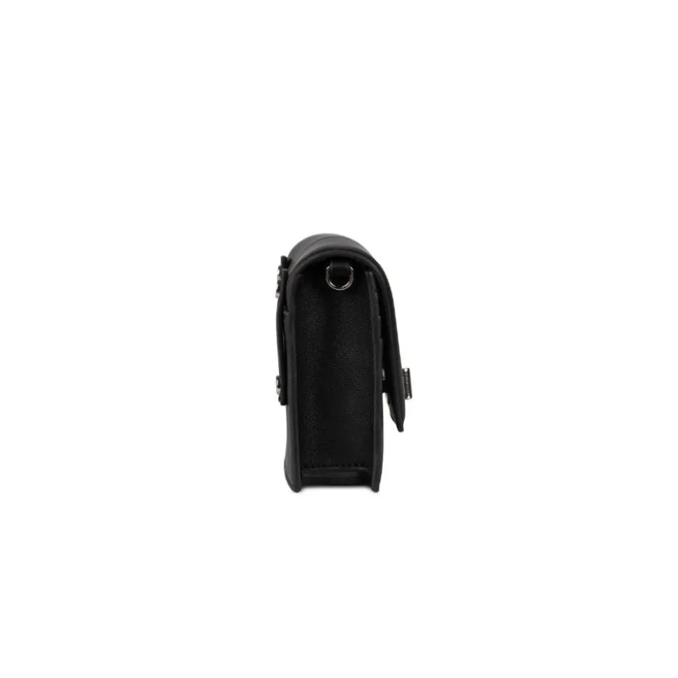Le Molly - Sac à main 3-en-1 en cuir vegan noir