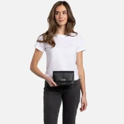 Le Molly - Sac à main 3-en-1 en cuir vegan noir
