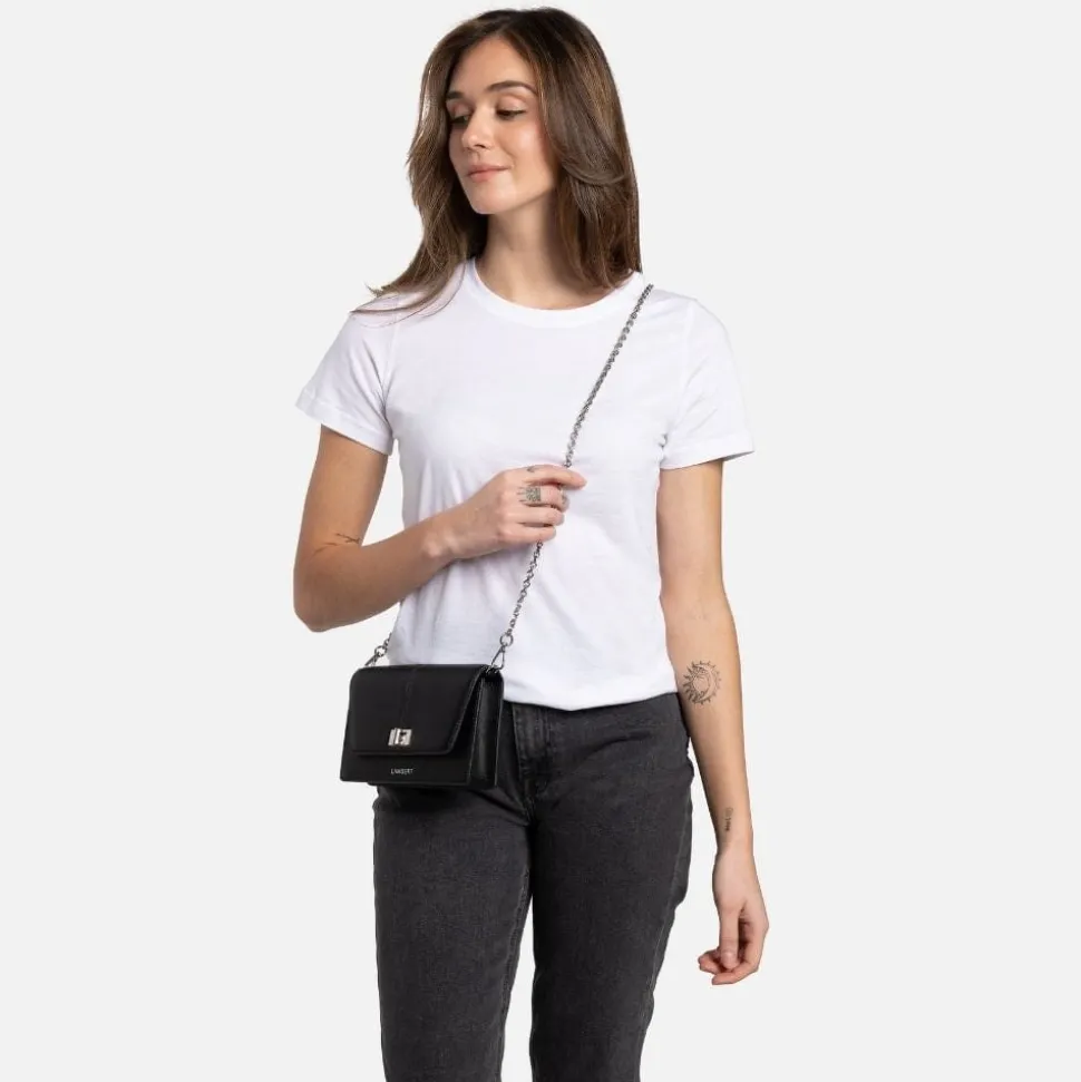 Le Molly - Sac à main 3-en-1 en cuir vegan noir
