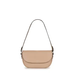 Le Nadia - Sac à main 2-en-1 en cuir vegan nude