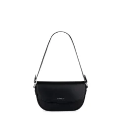 Le Nadia - Sac à main 2-en-1 en cuir vegan noir