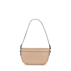 Le Nadia - Sac à main 2-en-1 en cuir vegan nude