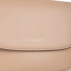 Le Nadia - Sac à main 2-en-1 en cuir vegan nude