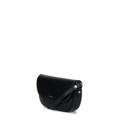 Le Nadia - Sac à main 2-en-1 en cuir vegan noir