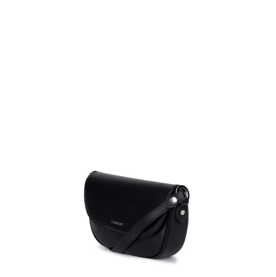 Le Nadia - Sac à main 2-en-1 en cuir vegan noir