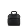 Le Nala - Sac à couches en cuir vegan noir recyclé