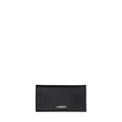 Le Nala - Sac à couches en cuir vegan noir recyclé
