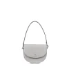 Le Naomi - Sac à main 2-en-1 en cuir vegan croco granite