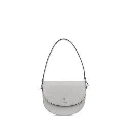 Le Naomi - Sac à main 2-en-1 en cuir vegan croco granite