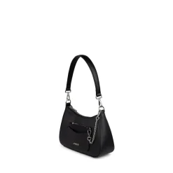 Le Nicole - Sac à main 2-en-1 en cuir vegan noir