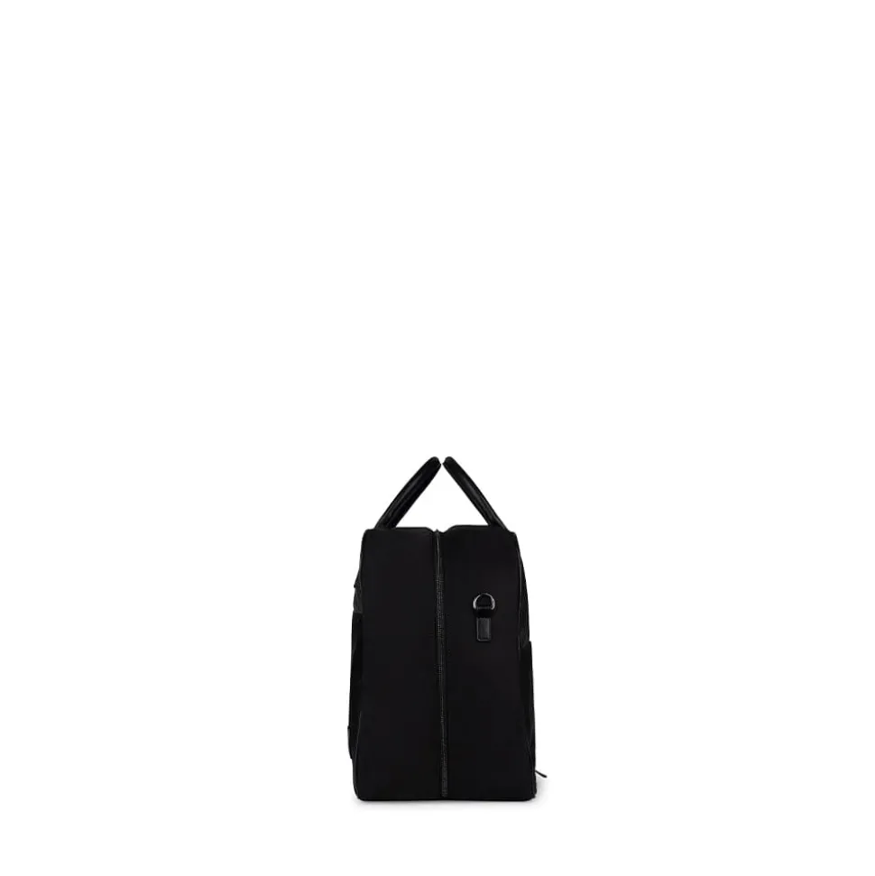 Le Oslo - Sac de voyage fourre-tout en nylon recyclé noir
