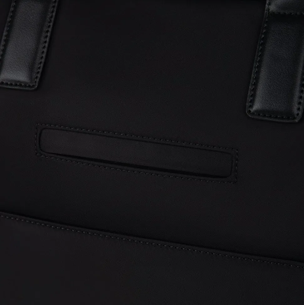 Le Oslo - Sac de voyage fourre-tout en nylon recyclé noir