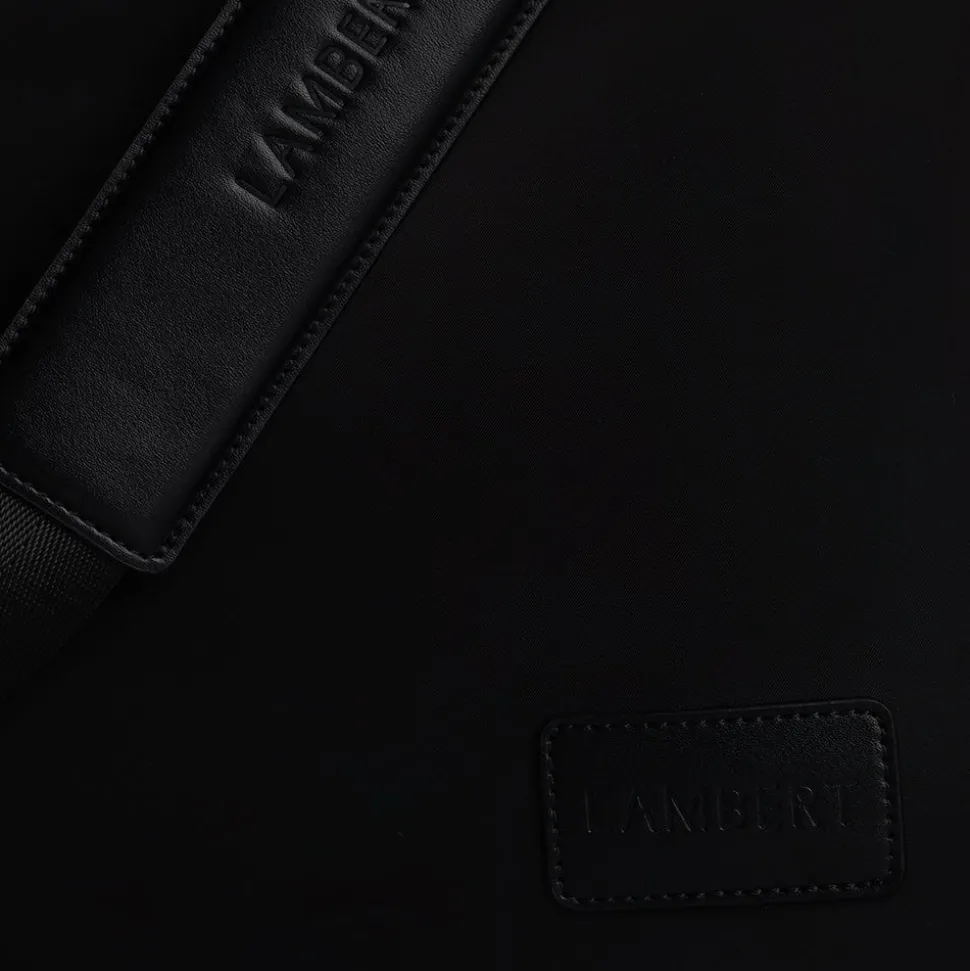 Le Oslo - Sac de voyage fourre-tout en nylon recyclé noir