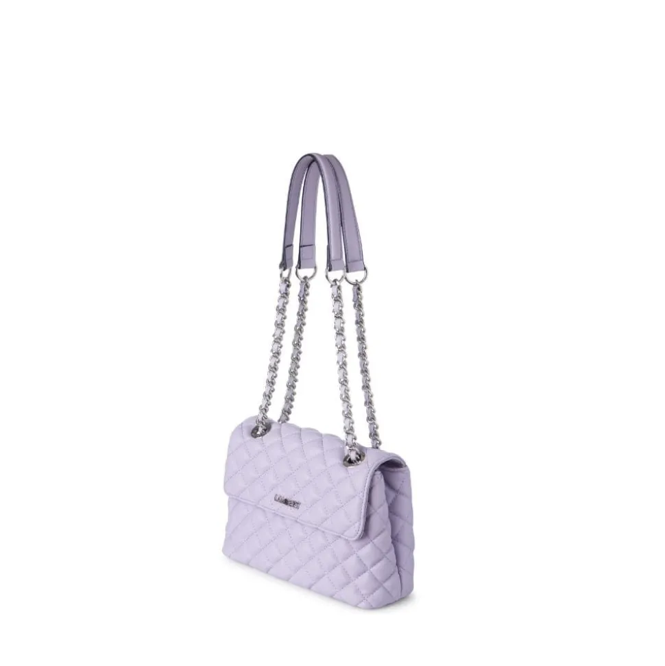 Le Penelope - Sac à main 2-en-1 en cuir vegan lavender