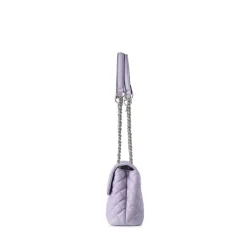Le Penelope - Sac à main 2-en-1 en cuir vegan lavender