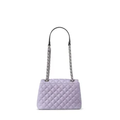 Le Penelope - Sac à main 2-en-1 en cuir vegan lavender
