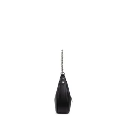 Le Rachel - Sac à main 2-en-1 en cuir vegan noir