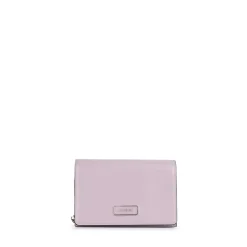 Le Rebecca - Sac bandoulière en cuir vegan blueberry milk