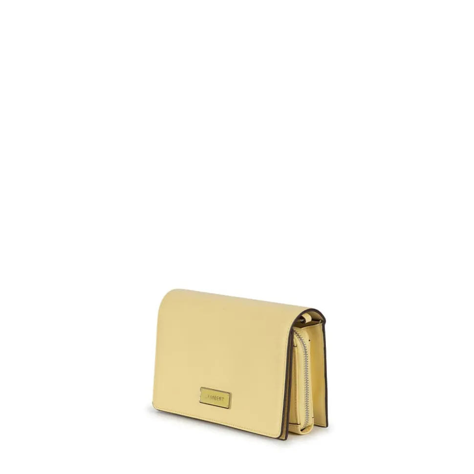Le Rebecca - Sac bandoulière en cuir vegan honey