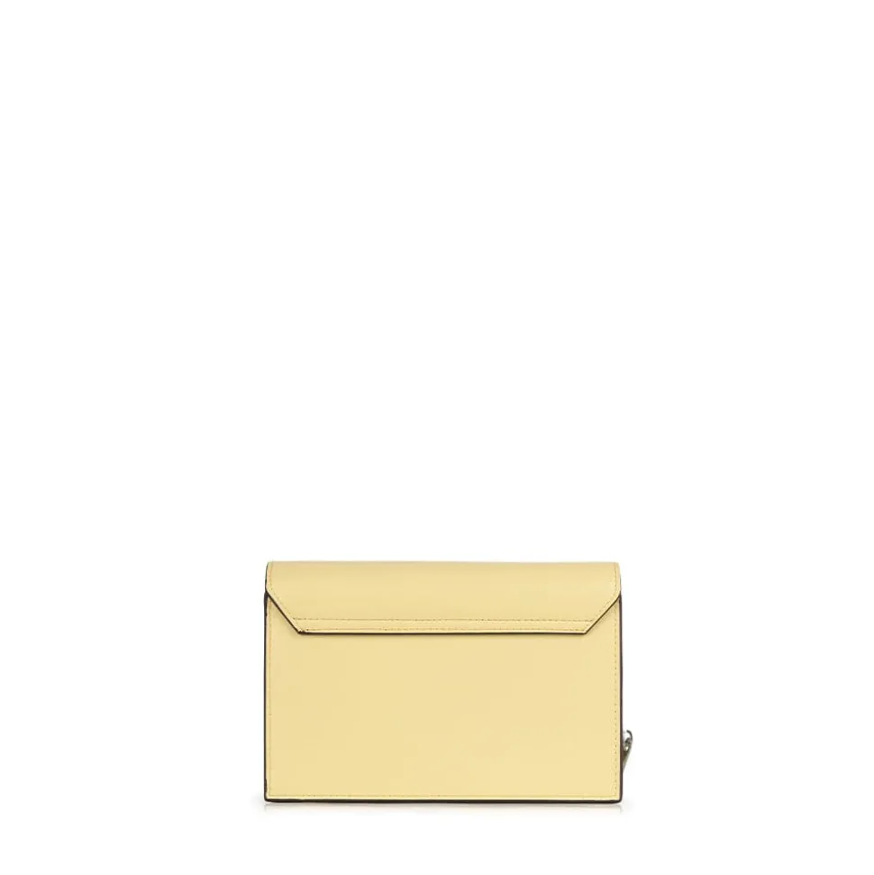 Le Rebecca - Sac bandoulière en cuir vegan honey