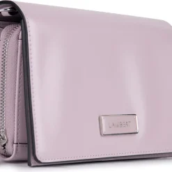 Le Rebecca - Sac bandoulière en cuir vegan blueberry milk