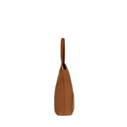 Le Sheila - Sac fourre-tout en cuir vegan affogato