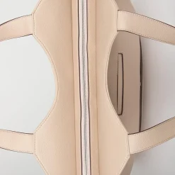Le Sheila - Sac fourre-tout en cuir vegan amande