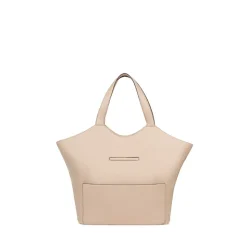 Le Sheila - Sac fourre-tout en cuir vegan amande