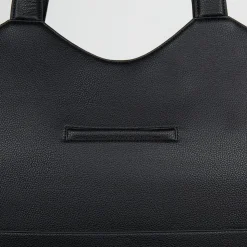 Le Sheila - Sac fourre-tout en cuir vegan noir