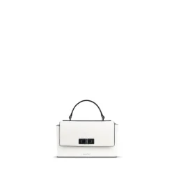 Le Simone - Sac à main en cuir vegan pearl