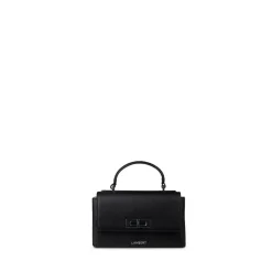 Le Simone - Sac à main en cuir vegan noir