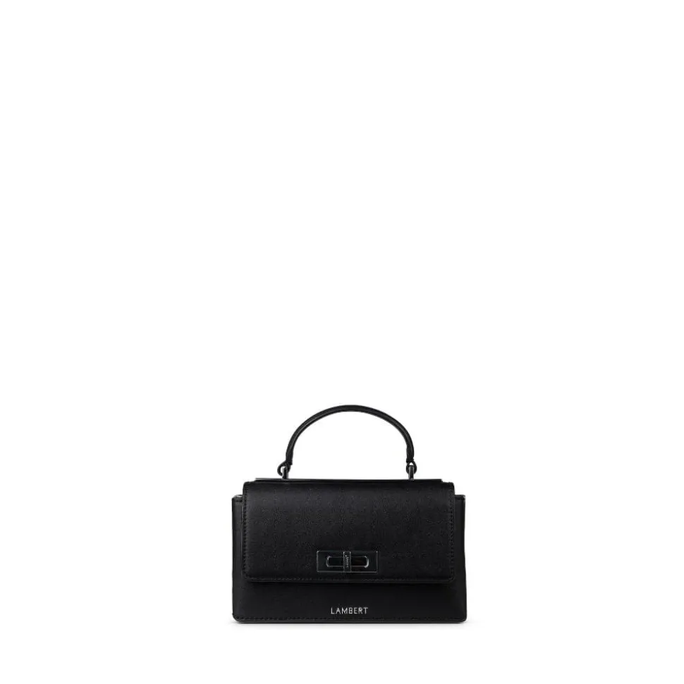 Le Simone - Sac à main en cuir vegan noir