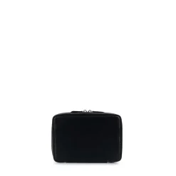 Le Tasha- Trousse à bijoux en cuir vegan noire