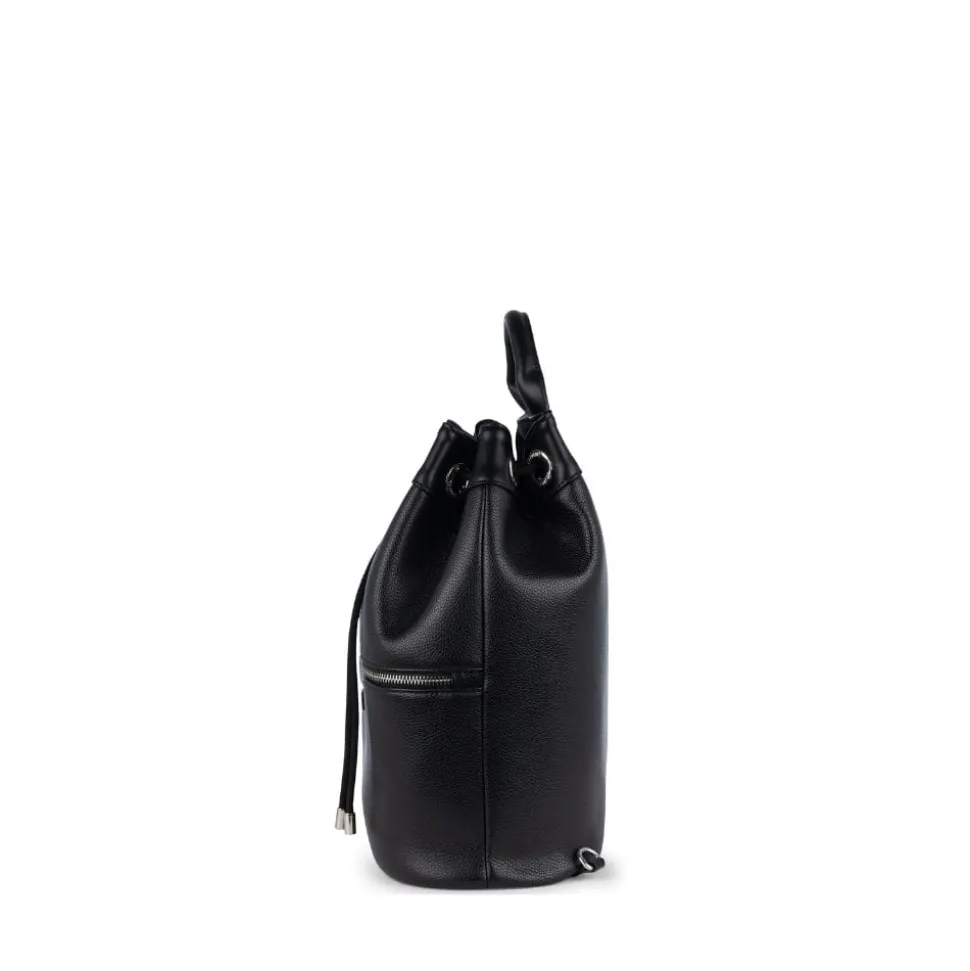 Le Taylor - Sac à dos en cuir vegan noir