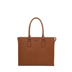 Le Valentina - Sac fourre-tout 2-en-1 en cuir vegan affogato