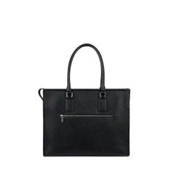 Le Valentina - Sac fourre-tout 2-en-1 en cuir vegan noir