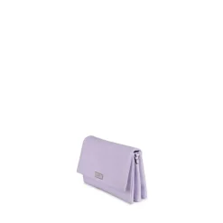 Le Valeria - Sac à main 3-en-1 en cuir vegan lavender