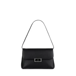 Le Vanessa - Sac à main en cuir vegan noir