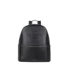 Le Vicky - Sac à couches en cuir vegan noir