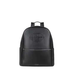 Le Vicky - Sac à couches en cuir vegan noir