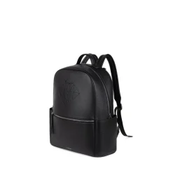 Le Vicky - Sac à couches en cuir vegan noir