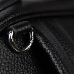Le Vicky - Sac à couches en cuir vegan noir