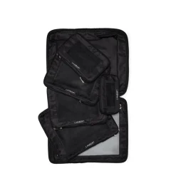 L’escale - Ensemble de 6 cubes d’emballage en nylon recyclé noir